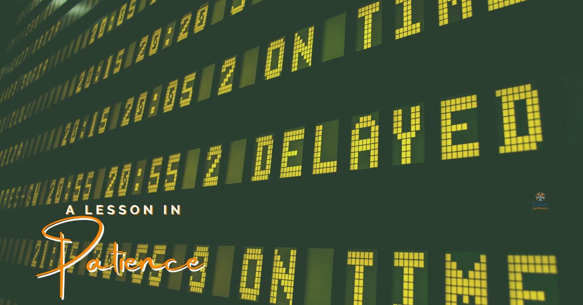 Delayed, not cancelled ✈️