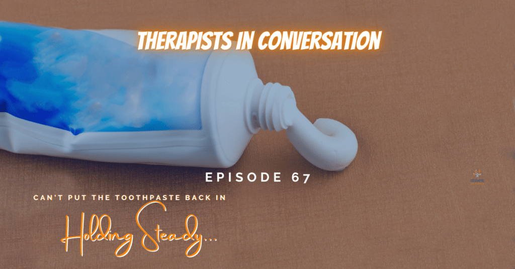 Putting the toothpaste back in the&nbsp;tube…